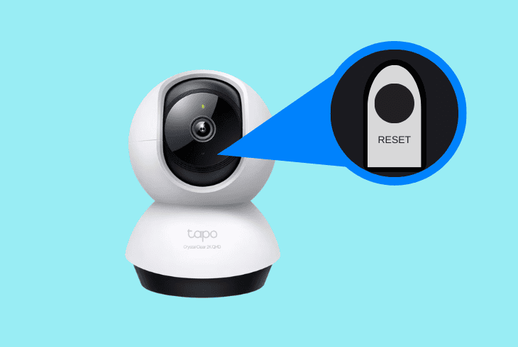 factory reset the tapo camera
