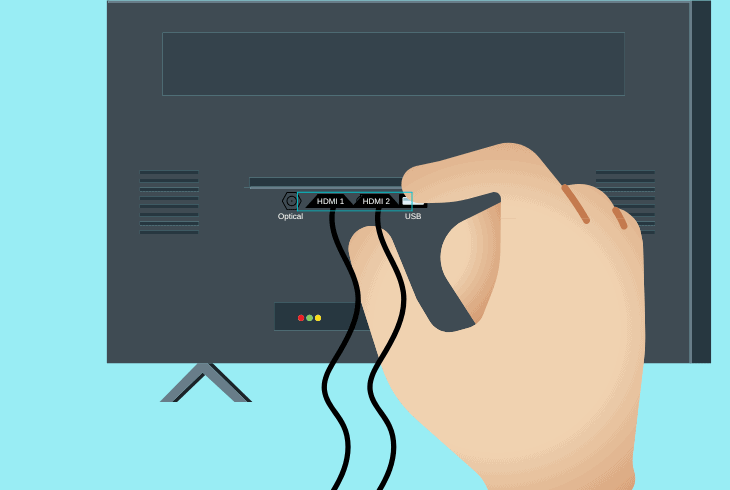 unplug all other video inputs