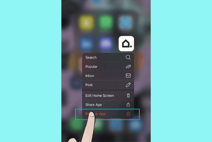 reinstall the vivint app