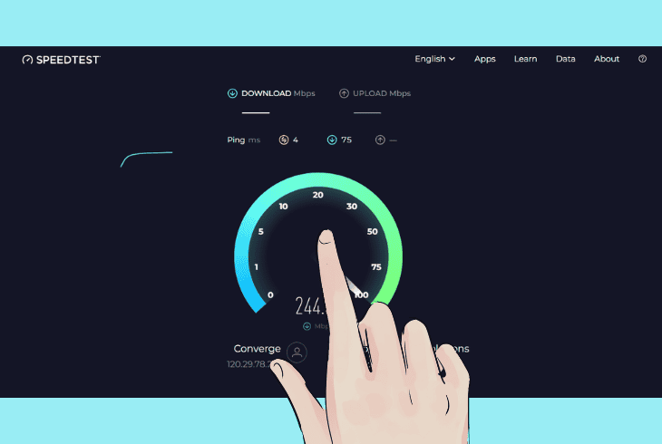 test your wi-fi connection