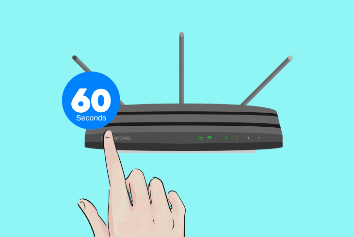 hard reset the wi-fi router