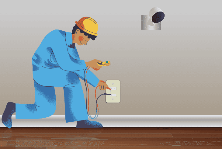 inspect the connections (wired)