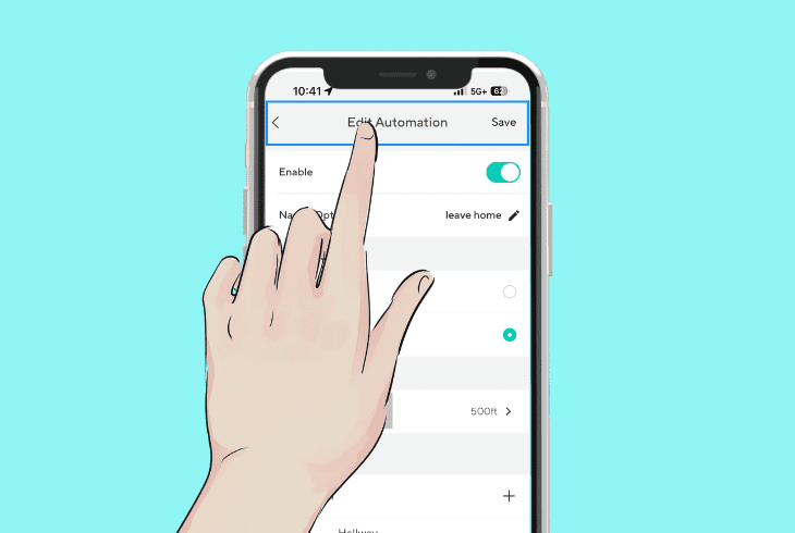 disable all the wyze automations