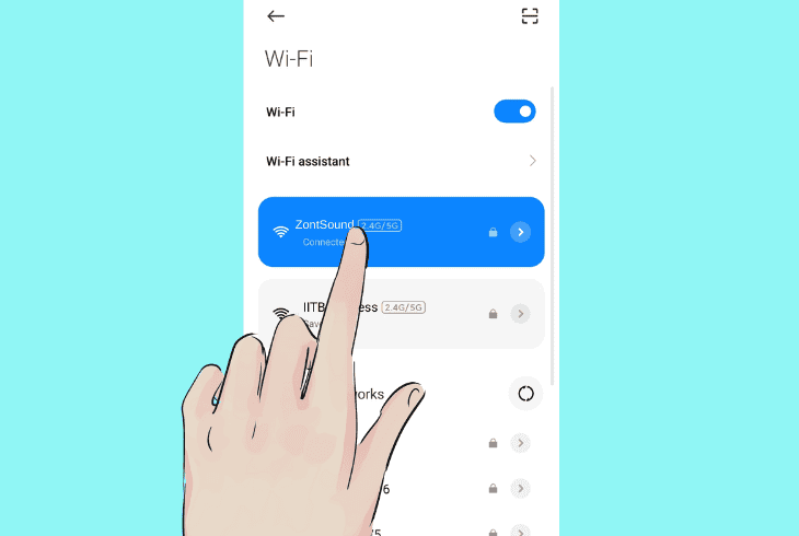 ensure wyze is 2.4 ghz wi-fi