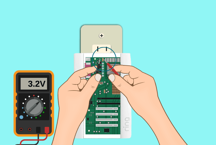 test voltage output from ac/dc board