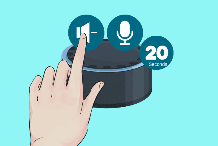 how to reset the alexa speaker
