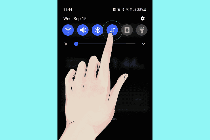 how to disable mobile data on android