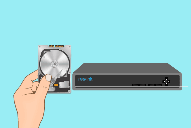 test nvr with another hard drive