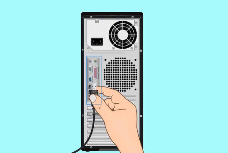 inspect the blue yeti usb connection