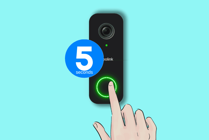 reset the doorbell to default settings