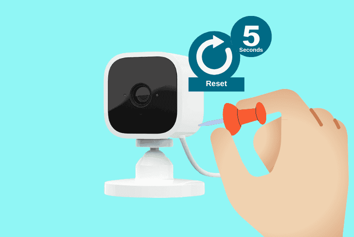 restore the blink mini to defaults