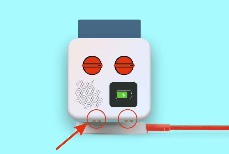 clean the docking station contacts