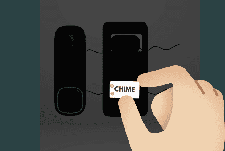 reinstall the doorbell chime adapter