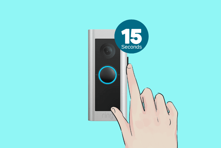 factory reset ring doorbell