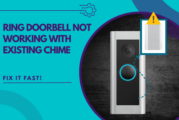 ring doorbell not working with existing chime