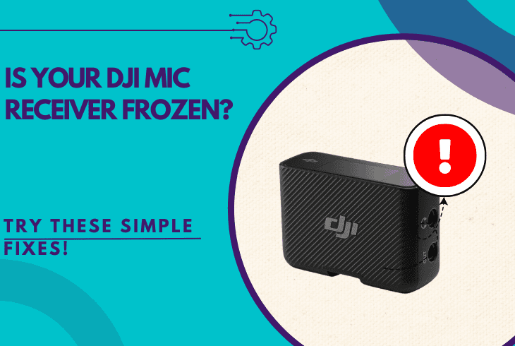 dji mic receiver frozen