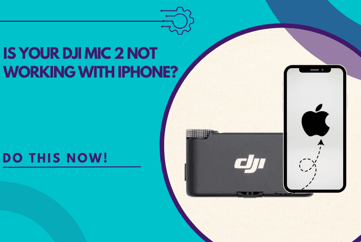 dji mic 2 not working with iphone