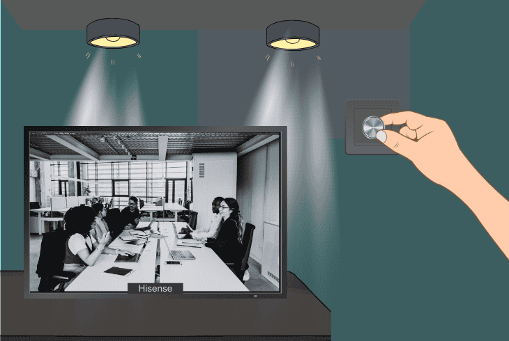 optimize lighting conditions