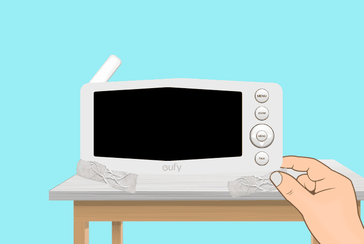 physically prevent eufy from moving