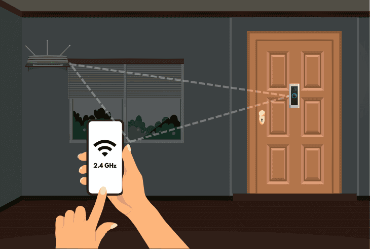 switch wi-fi network frequency