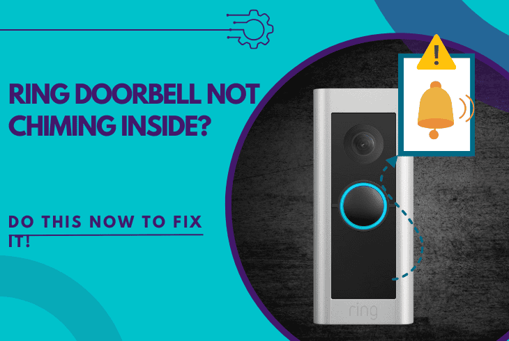 ring doorbell not chiming inside