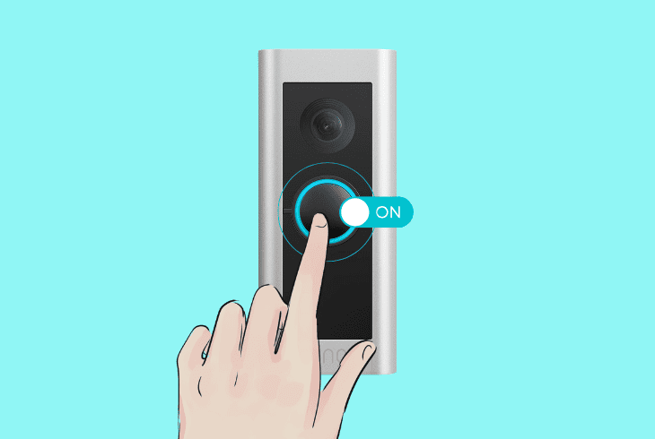 check if ring device is powered on