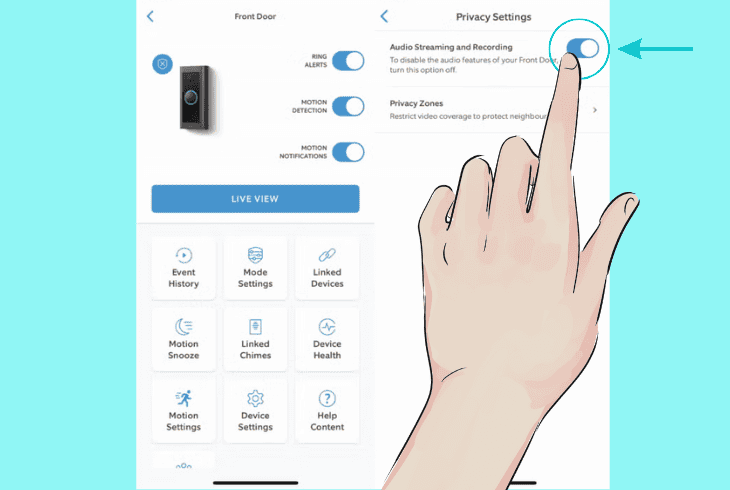 enable streaming & recording