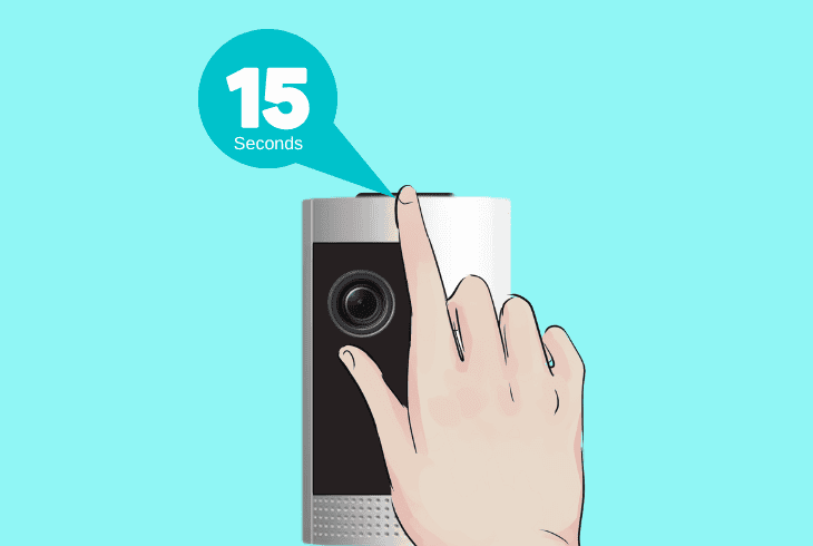 factory reset the ring camera