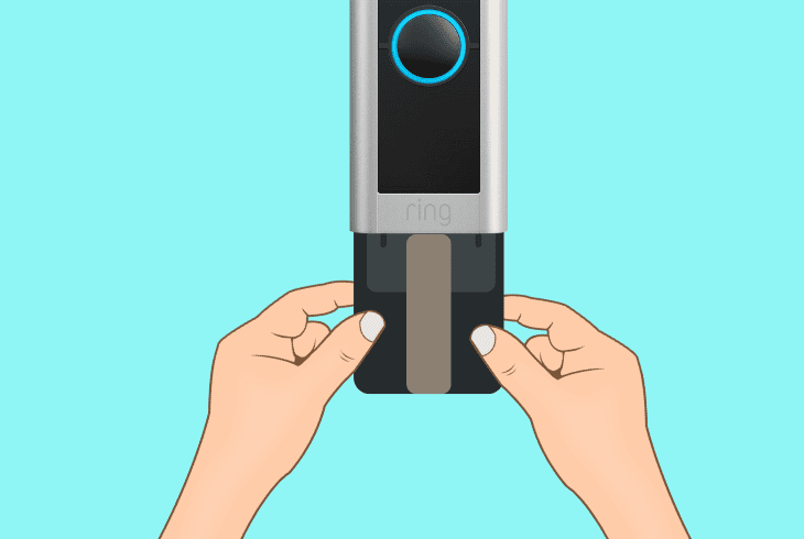 how to charge a ring doorbell