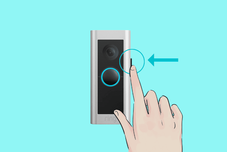 force reboot the ring doorbell unit
