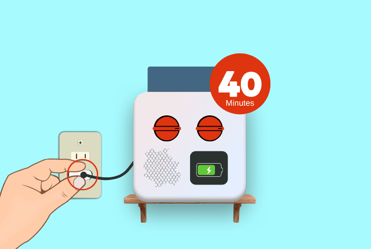 switch to a stronger a/c adapter