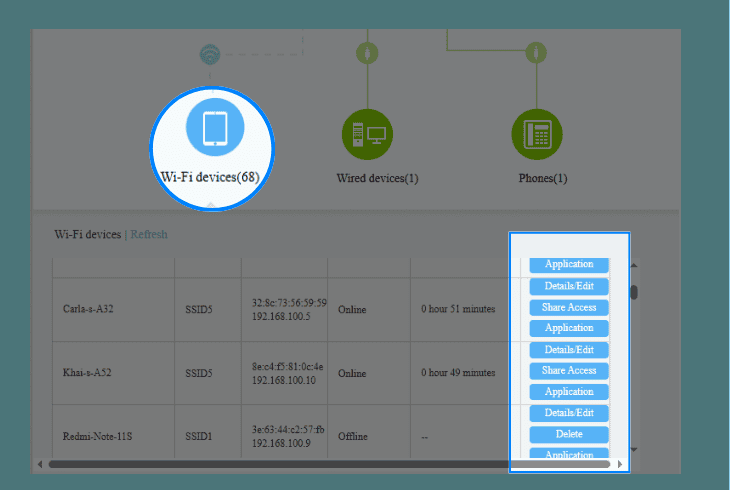 check your wi-fi network for unknown devices