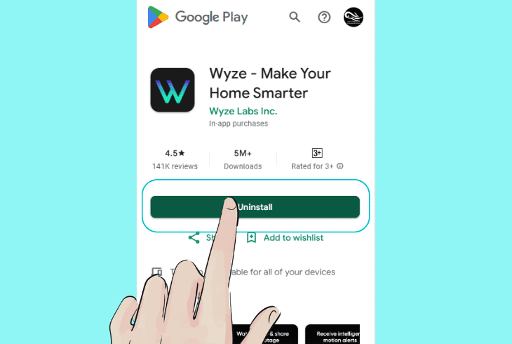 update the wyze application