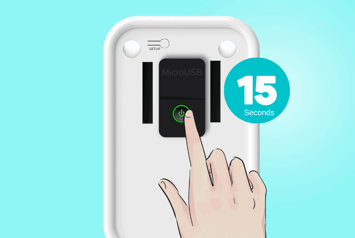 factory reset the wyze doorbell v2
