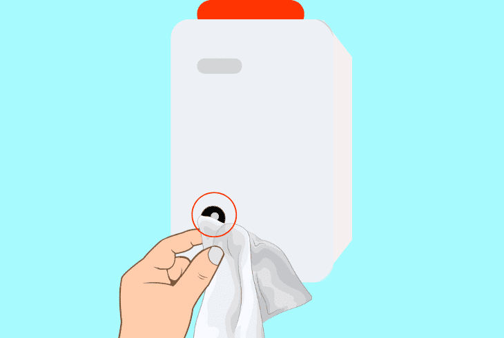 clean yoto 3.5mm headphone port
