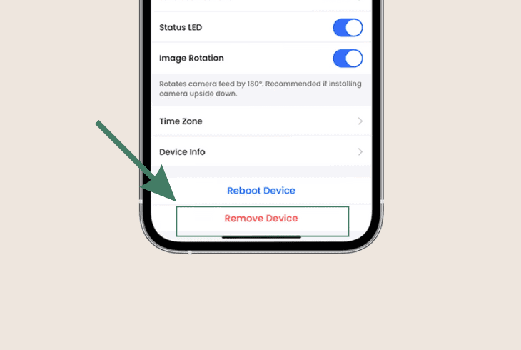 deregister all lorex devices: