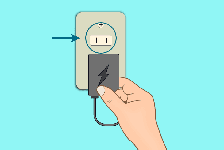 charge ring in an alternative a/c outlet