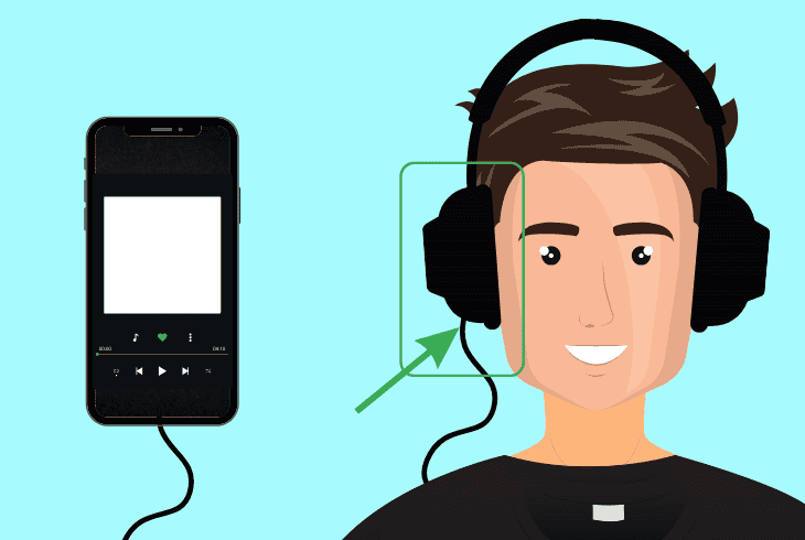 pair the beats solo 4 headphones via aux: