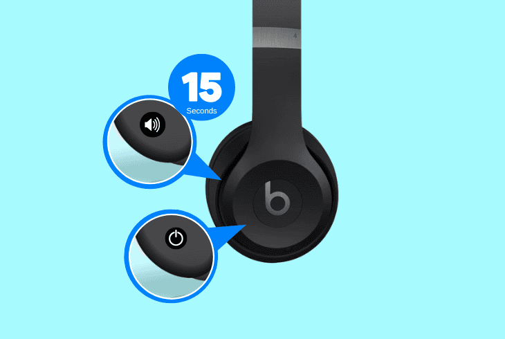 soft reset the beats solo 4 headset