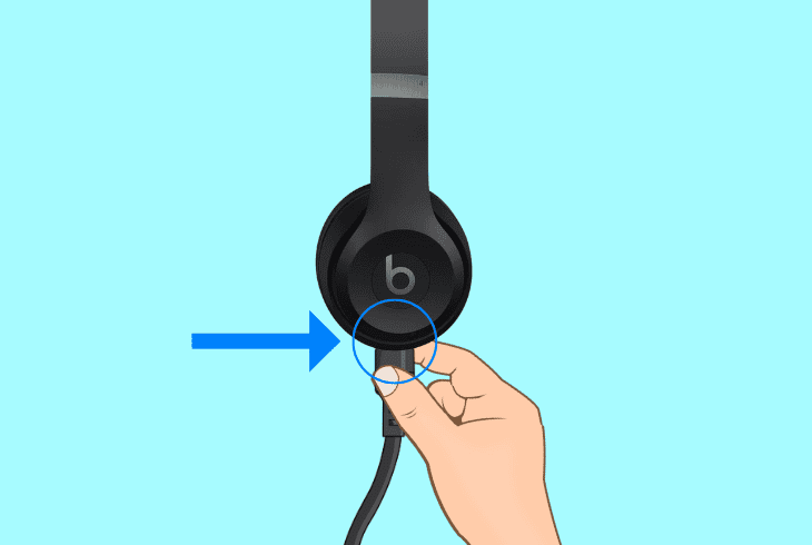 inspect the connections of the charger