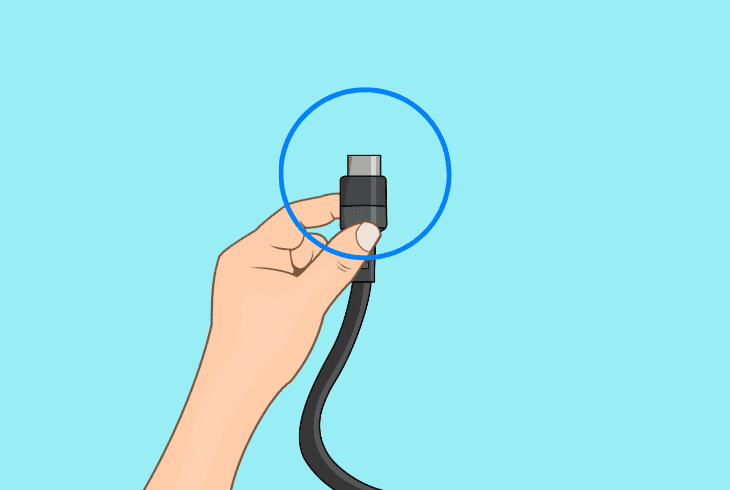inspect the solar panel “c” connector”