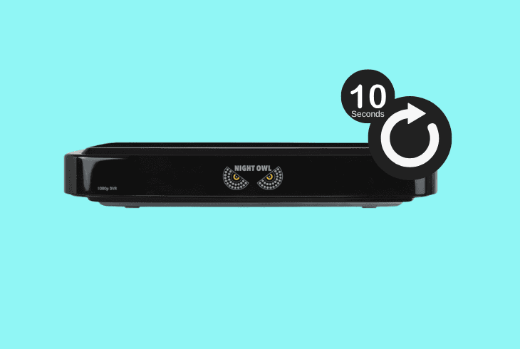 reset the night owl dvr to defaults