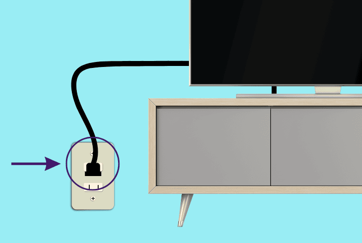 switch to a different power outlet: