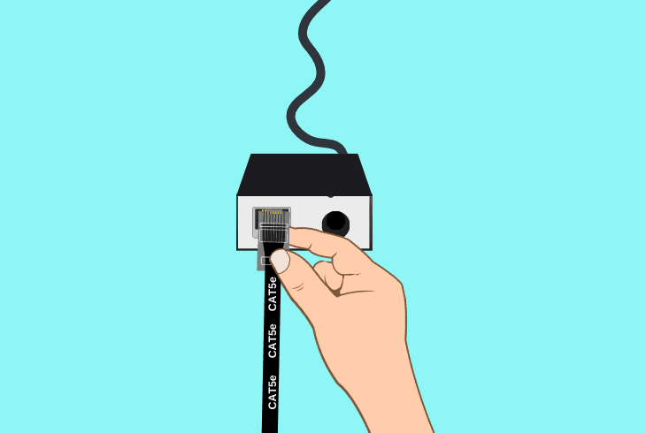 reconnect the doorbell ethernet (poe doorbell)