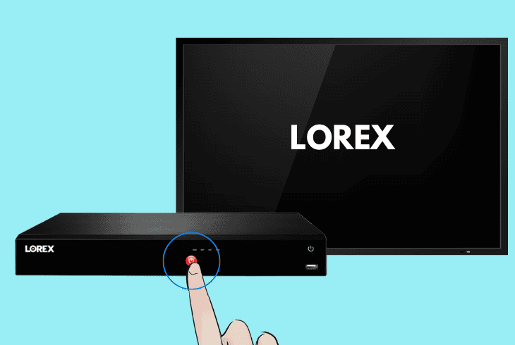reset the lorex dvr to factory defaults