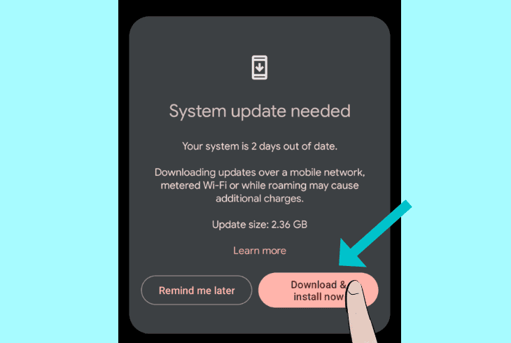 how to update firmware on android: