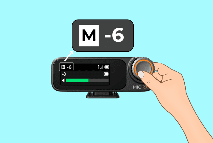 best dji mic 2 gain settings