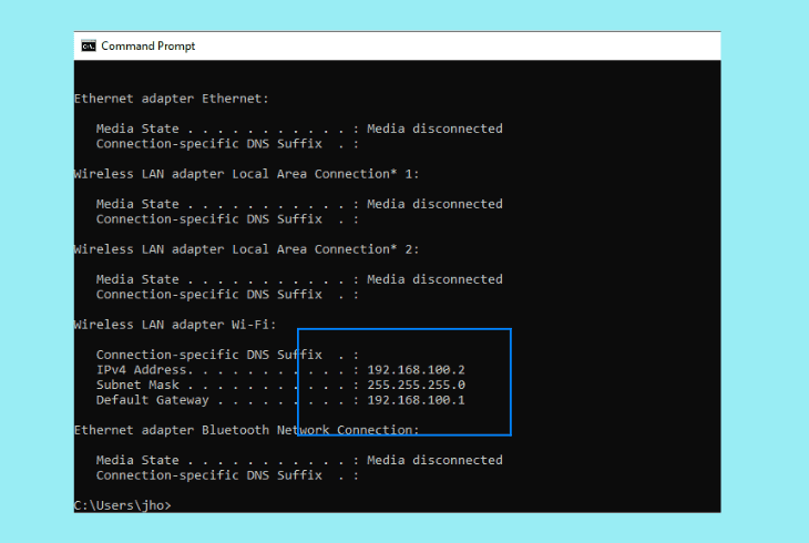 assign a static ip via router gui