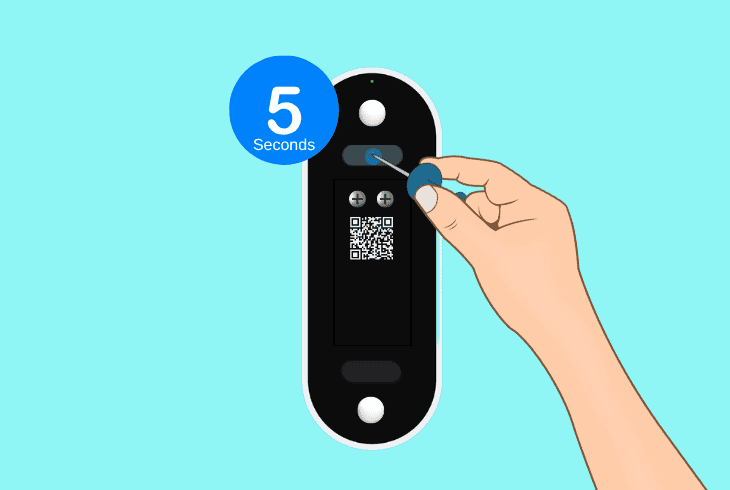 soft reset nest doorbell (no data loss)