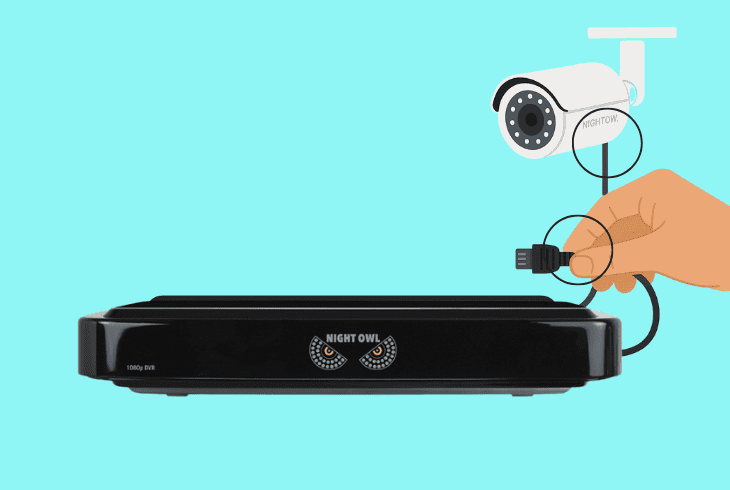 unplug all of the night owl poe cameras